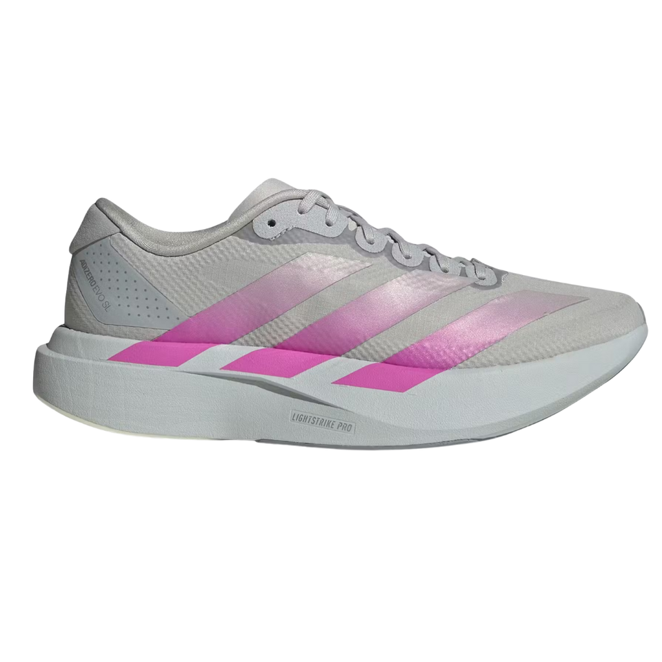 Adidas Adizero Evo SL Grey Lucid Fuchsia (W)