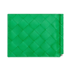Bottega Veneta Bill Clip Wallet Parquet