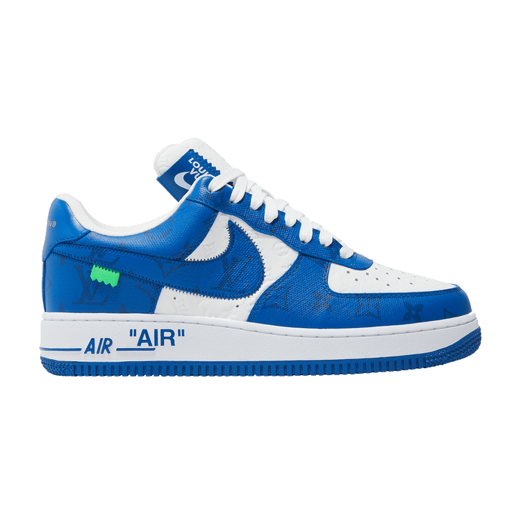 Louis Vuitton x Nike Air Force 1 By Virgil Abloh Blue