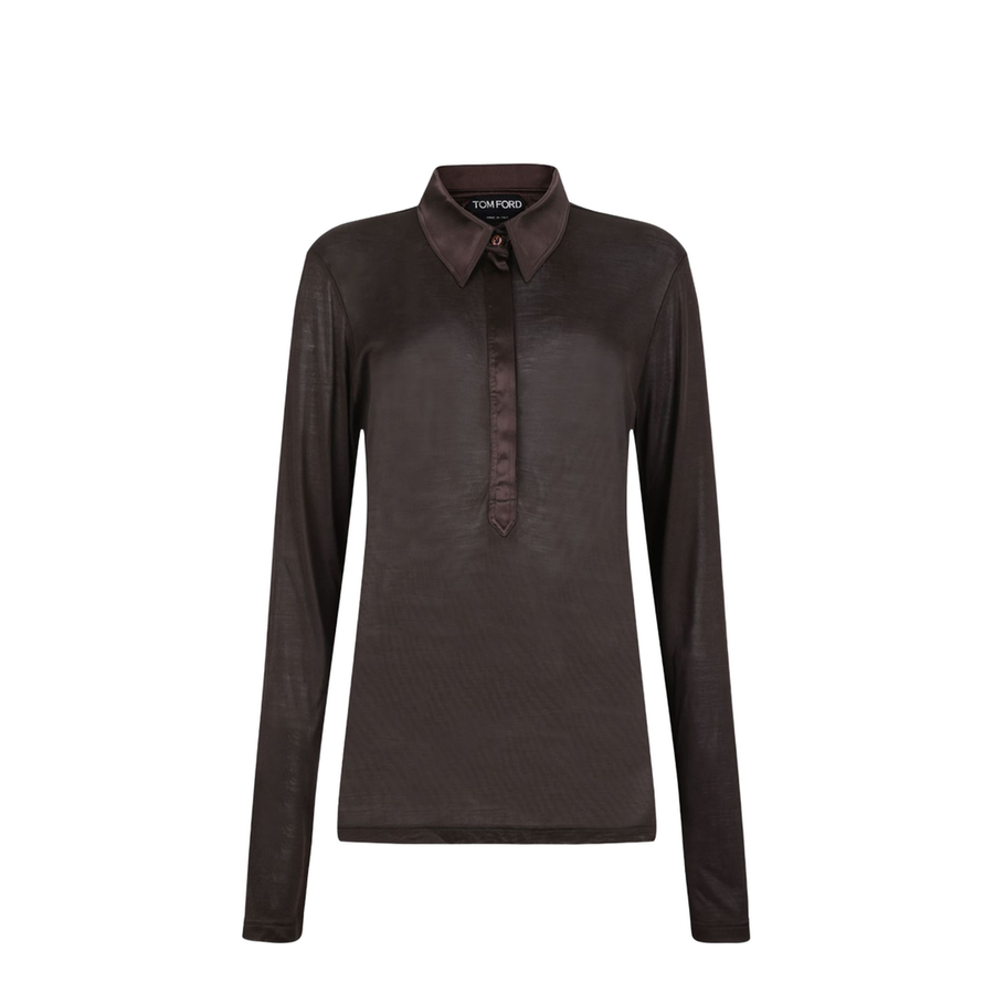 Silk Polo Shirt