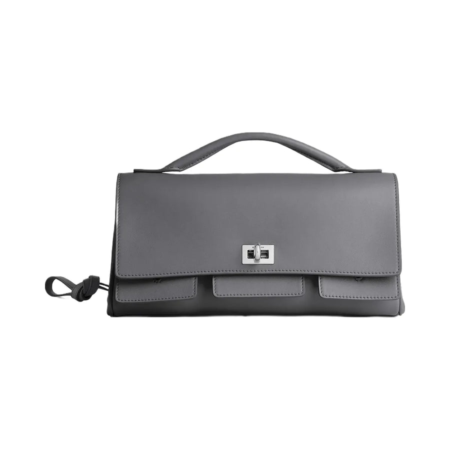 Balenciaga Bel Air Small Clutch on Strap