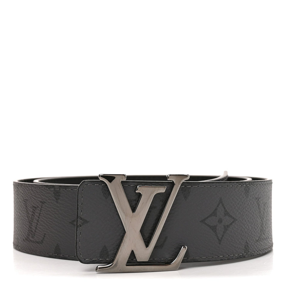 Louis Vuitton Reverse Monogram Eclipse 40 mm LV Initiales Reversible Belt 85 34