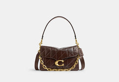 Chain Tabby Shoulder Bag With Quilting