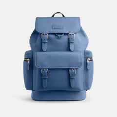 Coach Sprint Backpack Silver Light Denim