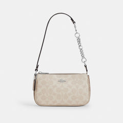 Coach Signature Strap Extender Silver-Silver