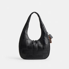 Coach Alter/Ego Crescent Shoulder Bag In Upcrafted Leather Black