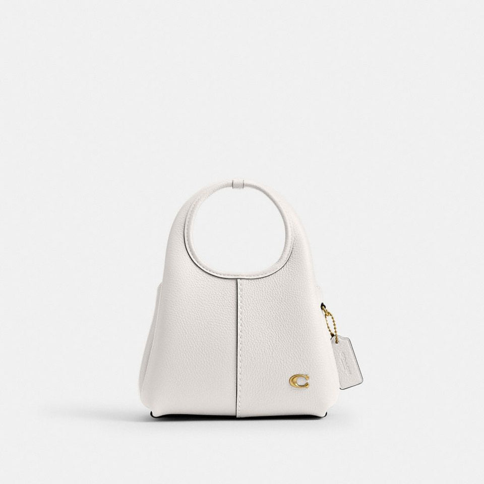 Coach Lana Shoulder Bag 19 Brass Chalk