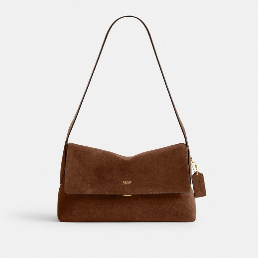 Coach Chelsea Shoulder Bag 30 Brass Warm Brown
