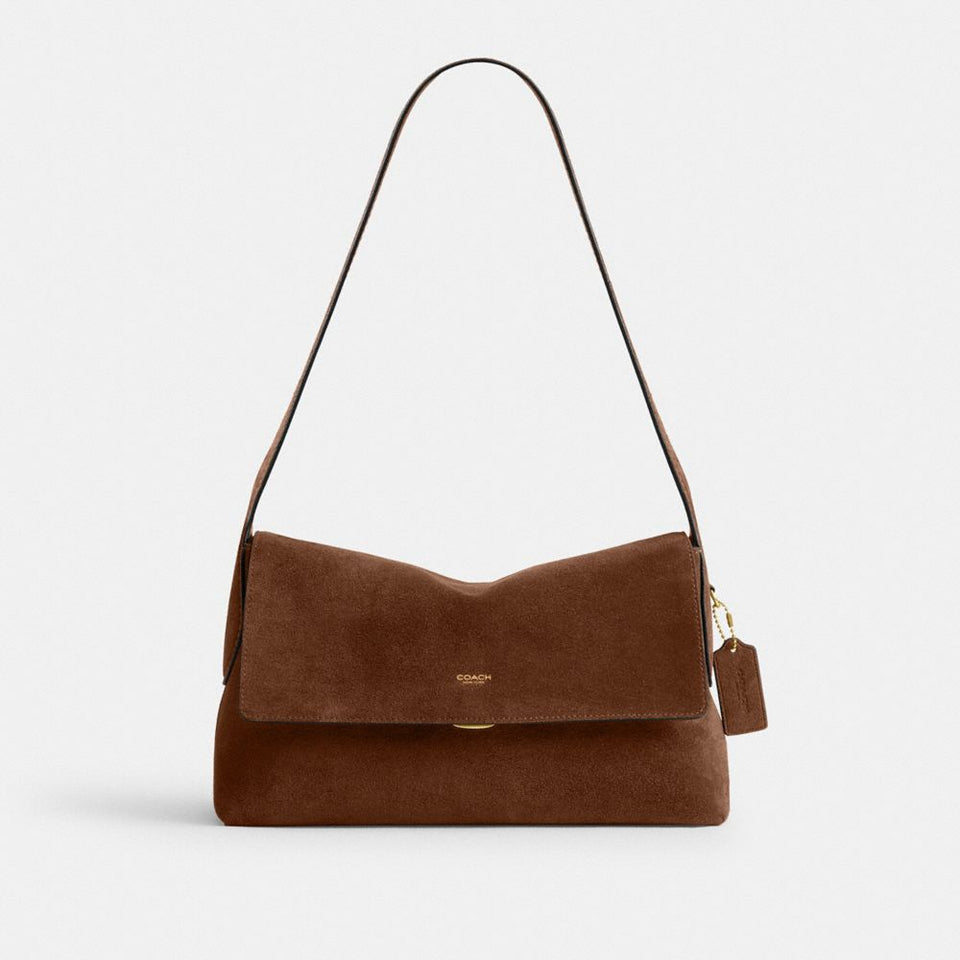 Coach Chelsea Shoulder Bag 30 Brass Warm Brown
