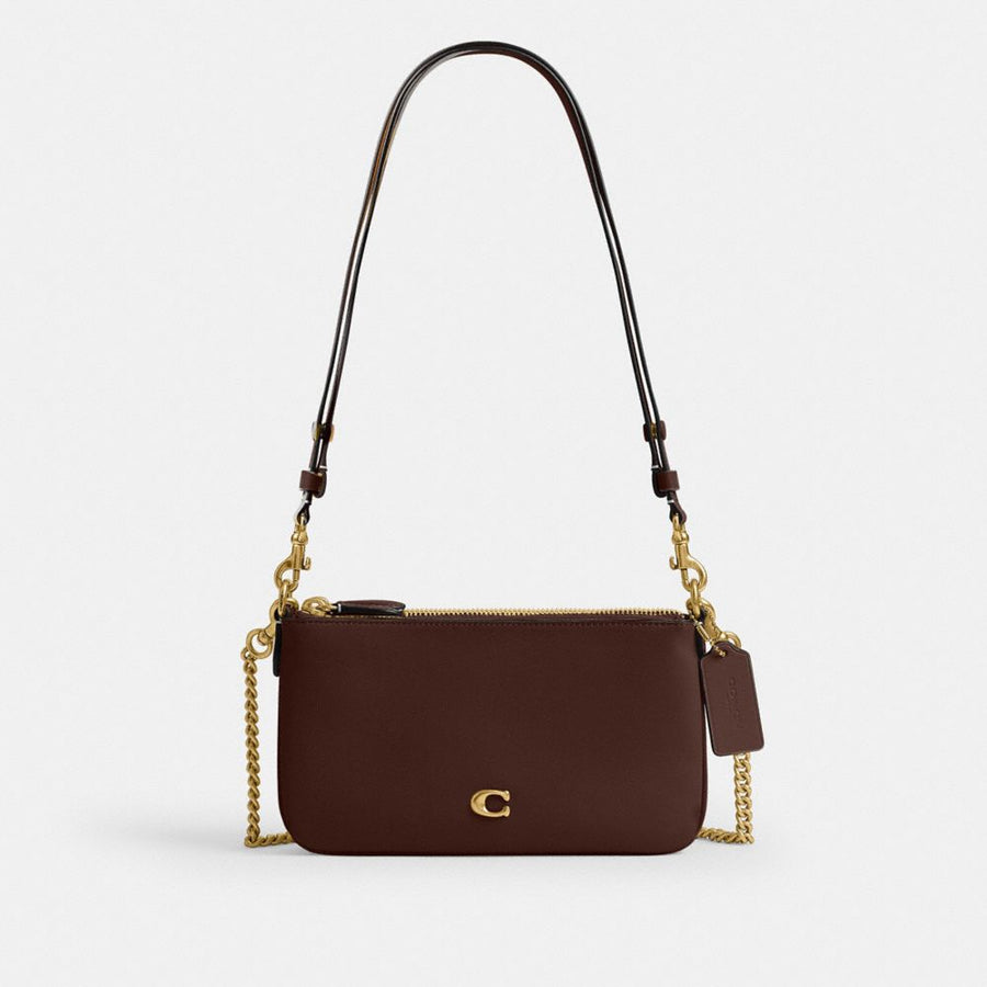 Coach Audrey Crossbody Bag Brass Maple