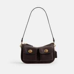 Coach Twin Turnlock Waverly Bag Brass Maple