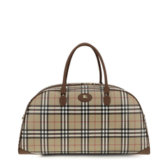 Burberry Cotton Travel Bag - Archive Beige