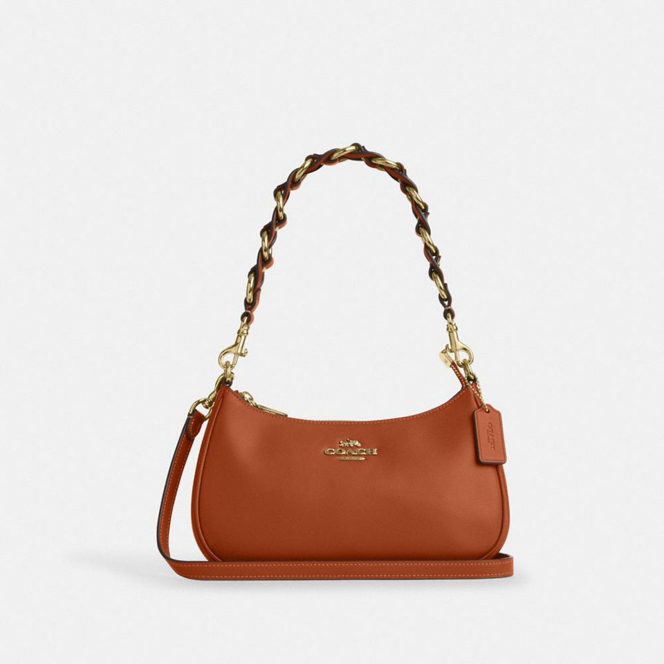 Coach Teri Shoulder Bag Im Amber Brown