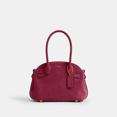 Coach Soft Empire Carryall Bag 21 Brass Dark Fuchsia