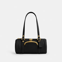 Kisslock Barrel Bag 28