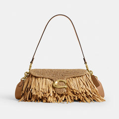 Coach Tabby Shoulder Bag 26 Brass Natural