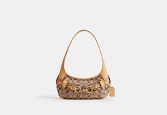 Belted Ergo Shoulder Bag 26 In Signature Jacquard