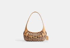 Coach Belted Ergo Shoulder Bag 26 In Signature Jacquard