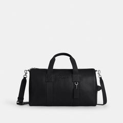 Coach Explorer Duffle Bag 45 Silver Black