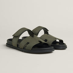 Hermes Chypre sandal (vert forêt)