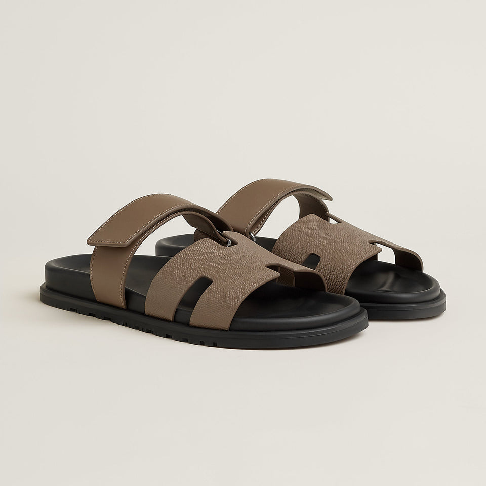 Hermes Chypre Sandal Noir