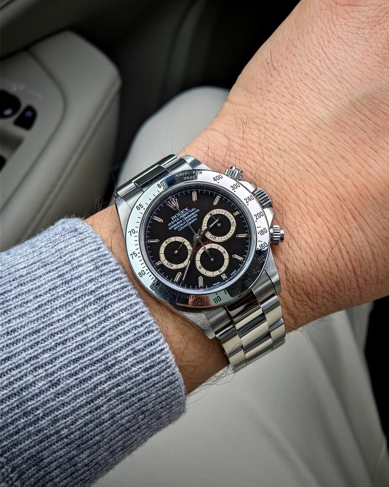 Rolex | Daytona | 16520 | Steel | 40 mm | Steel | Black | Automatic