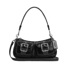Coach Ashton Bag in Silver Black