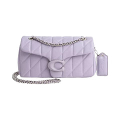 Coach Restored Tabby Shoulder Bag 26 With Quilting in Silver Soft Purple