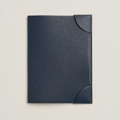 Hermes Coins De Malle Passport Holder Navy