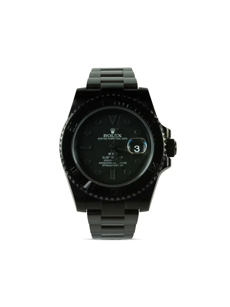 customised pre-owned Rolex Submariner Date - 40 mm