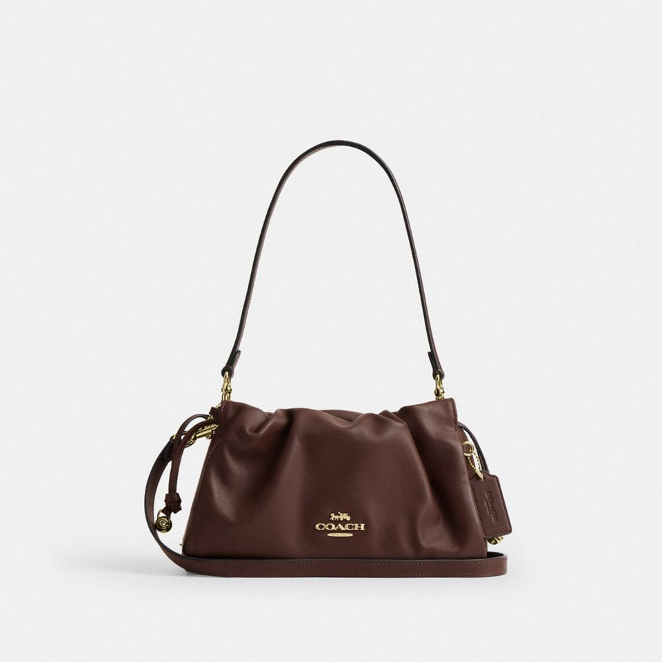 Coach Faye Shoulder Bag Gold Maple