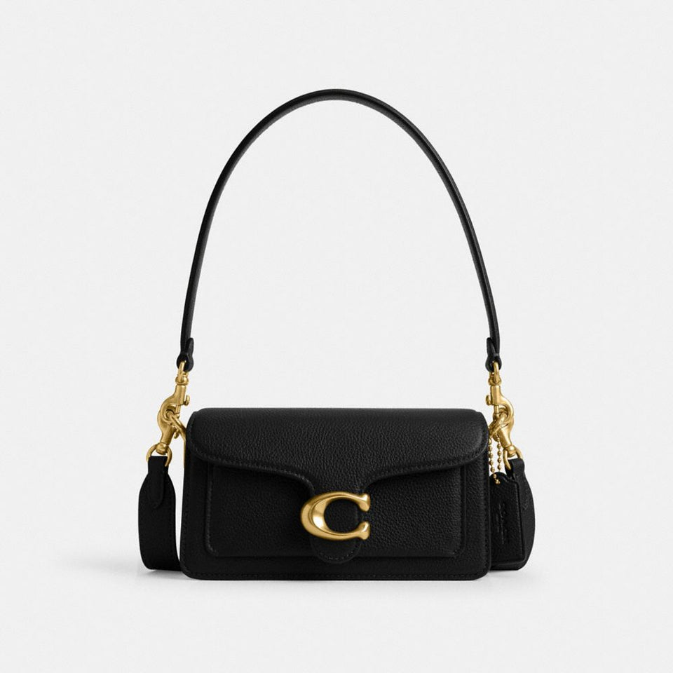Coach Tabby Shoulder Bag 20 Brass Black