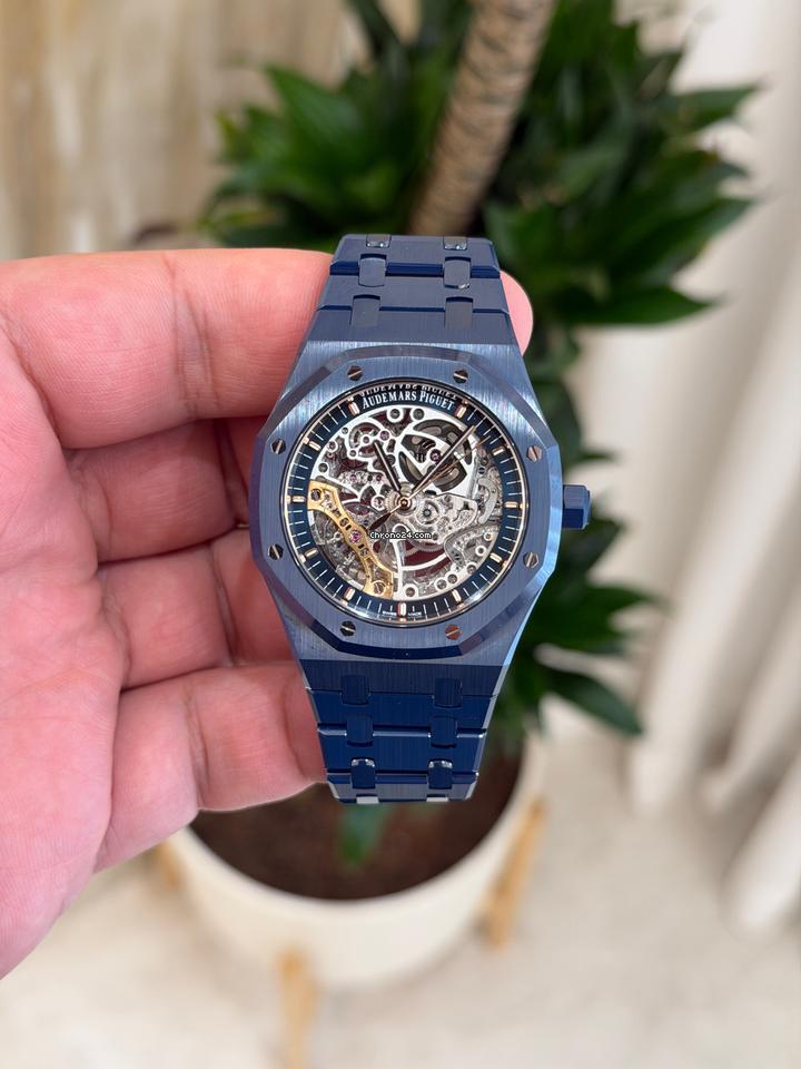 Audemars Piguet Double Balance Wheel 15416 CD Openworked Bleu Nuit Nuage Ceramic 2025