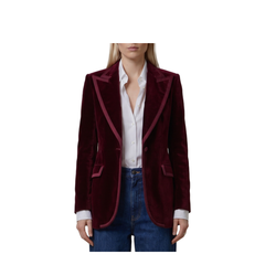 Dolce & Gabbana Single - Breasted Velvet Jacket