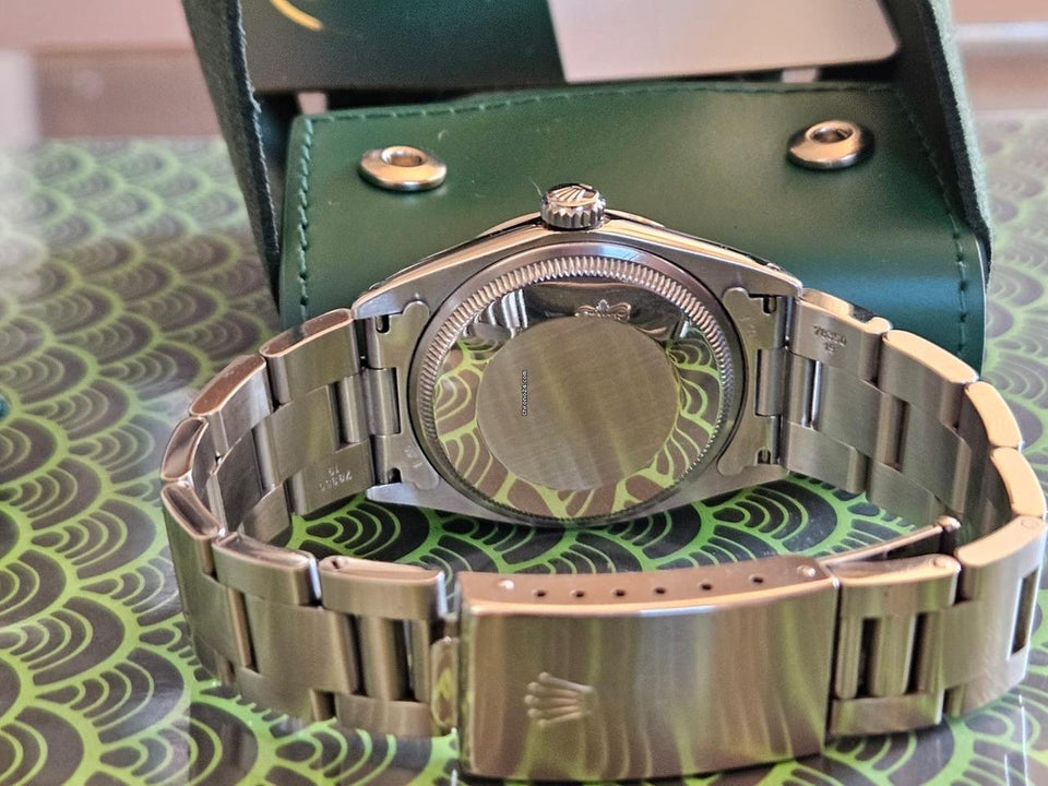 Rolex | Oyster Perpetual | 1500 | Steel | 34 mm | Steel | Black | Automatic
