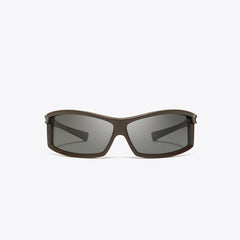 Tory Burch Eleanor Runway Sunglasses BROWN/DARK GREY