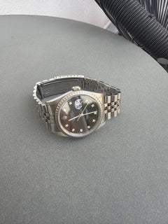 Rolex | Datejust | 16220 | Steel | 36 mm | Steel | Black | Automatic