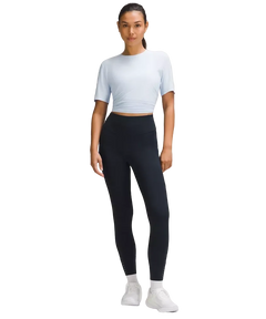 Lululemon Fast and Free High-Rise Tight 25” Pockets Updated True Navy