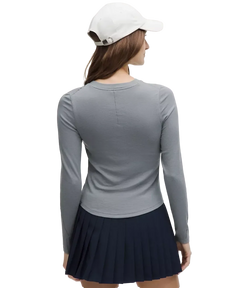 Lululemon Hold Tight Long-Sleeve Henley Solar Grey
