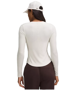 Lululemon Hold Tight Long-Sleeve Henley Bone