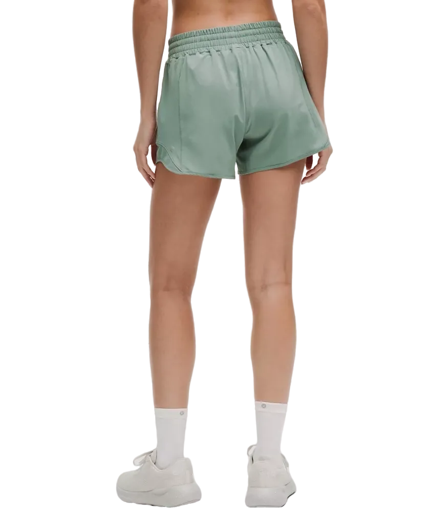 Lululemon Hotty Hot High-Rise Lined Shorts 4" Crater Blue