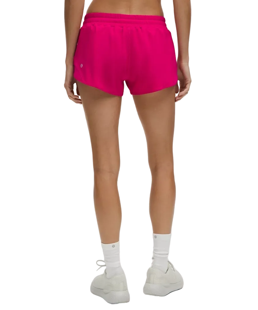 Lululemon Hotty Hot Low-Rise Lined Shorts 2.5" Passionate
