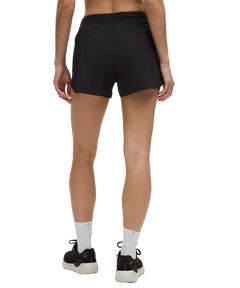 Lululemon Fast and Free High-Rise Classic-Fit Split Shorts 3" Black