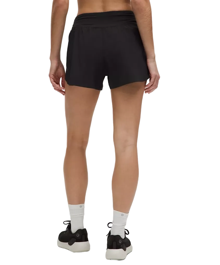 Lululemon Fast and Free High-Rise Classic-Fit Split Shorts 3" Black