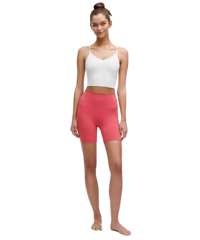 Lululemon Align High-Rise Shorts 6" Desert Red