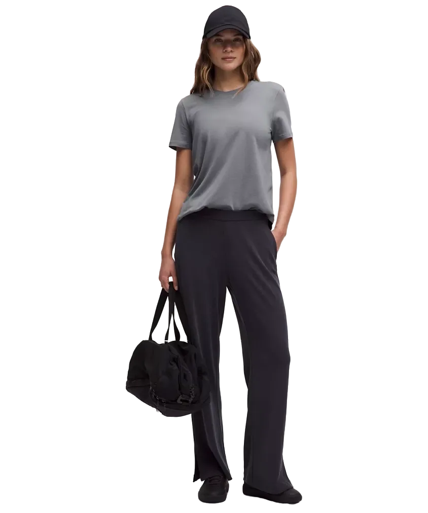 Lululemon Love Curved-Hem Crewneck T-Shirt Solar Grey