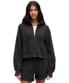 Lululemon Scuba Oversized Full-Zip Hoodie Black