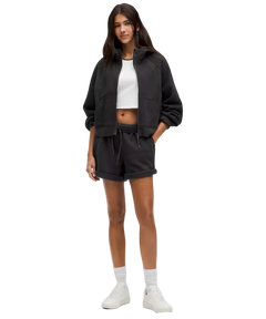 Lululemon Scuba Oversized Full-Zip Hoodie Black
