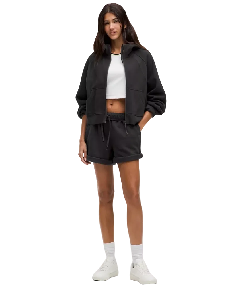 Lululemon Scuba Oversized Full-Zip Hoodie Black