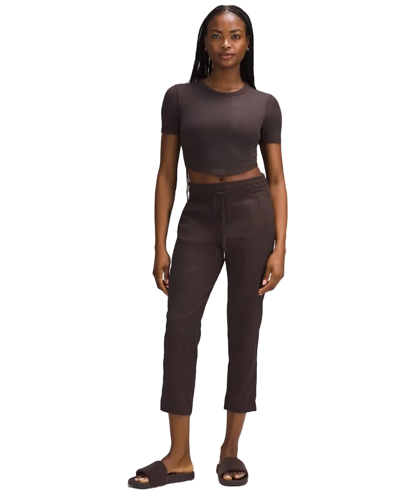 Lululemon Dance Studio Mid-Rise Cropped Pant Espresso